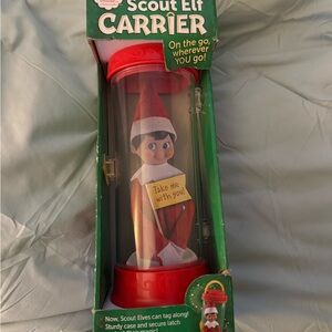 Scout Elf Carrier with Red and Green Design